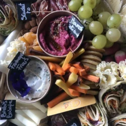 Plateau réalisé par Csibon pour une soirée d'anniversaire à La Teste