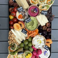 Plateau réalisé par Csibon pour un enterrement de vie de jeune fille sur la plage