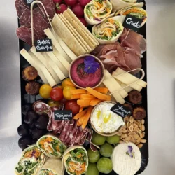 Plateau réalisé par Csibon pour un anniversaire sur la plage