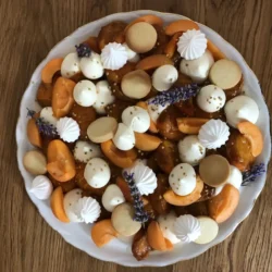 Assiette de desserts variés et fruits de saison pour un mariage par Csibon
