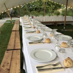 Table gourmande par Csibon pour un mariage à Arcachon