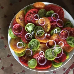 Salade de tomates variées par Csibon