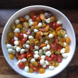 Salade de saison avec des produits locaux Csibon